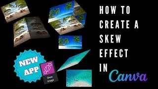 How to Create a Skew Effect in Canva