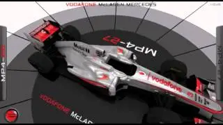 Vodafone McLaren Mercedes MP4-27 App Preview