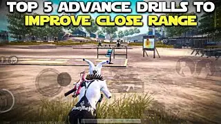 Top 5 Advance Drills To Improve Close Range In BGMI🔥Close Range Drills PUBGM 2022 | KO EXOTIC GAMING