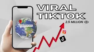 GOOGLE EARTH TREND to make your TikTOK'S / REELS VIRAL - Capcut Tutorial