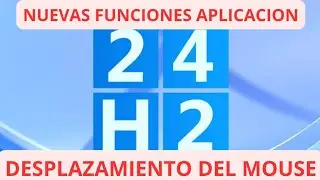 Windows 11 24h2 NUEVAS FUNCIONES Aplicacion Configuracion para Desplazamiento del Mouse