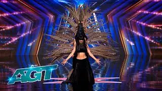 Mayyas 🤩 Sofia Vergara's Golden Buzzer #agt #shorts