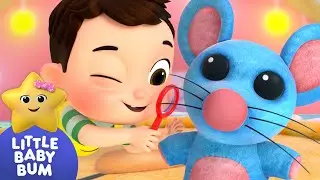 Hickory Dickory Dock ⭐ Baby Max Play Time! LittleBabyBum - Nursery Rhymes for Babies | LBB