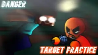Friday Night Funkin' Vs. Herobrine x Matt Mix - Danger x Target Practice