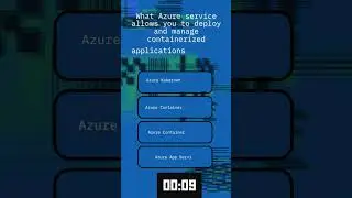 Azure Exam Question Time 10 second revision