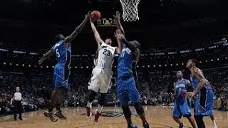 Anthony Davis Drops a Duo of Posterizing Dunks on the Magic