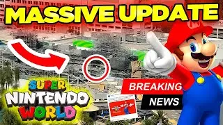 Super Nintendo World BREAKING NEWS (Universal Hollywood Update)