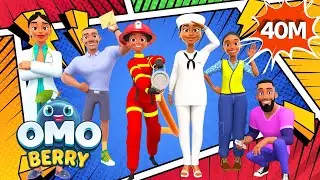 Everyday Heroes & Community Helpers | Learning Videos For Kids | OmoBerry