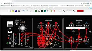 Active and Reactive Power flow LVSIM Labvolt