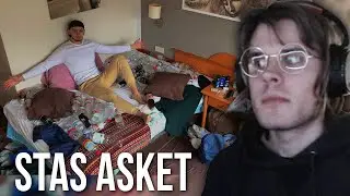 stasblonded смотрит: STAS ASKET "КАК Я ЖИВУ В ГЕРМАНИИ " / Реакция