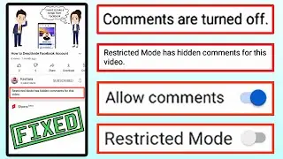 YouTube comments not showing up || YouTube comments disabled || Comments are not available