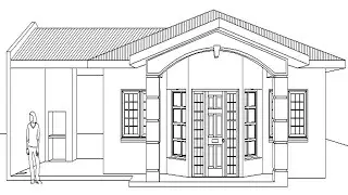 how to Make elevation view from floor plan fast.: Bonus part 1 of 6