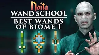 Noita Wand School - The BEST wands of Biome 1