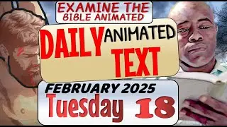 JW DAILY ANIMATED TEXT 🔵THE DAY JESUS ​​DIED.✅ EXAMINE THE BIBLE ANIMATED