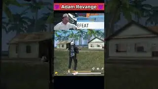 Free Fire 🤯 Adam Revange 😈 shorts video 📸🤩 || #shorts #youtube #freefire #trending #viral #subscribe