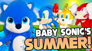 Baby Sonic's Summer Vacation! - Sonic and Friends