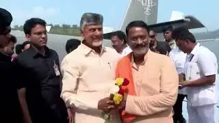 seaplane available to boost the tourism sector in Andhra Pradesh #SeaPlaneDemoLaunchInAP #sv24n