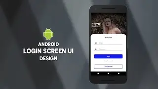 Android Login Screen UI Design