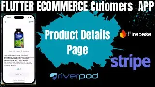 #8 Flutter Tutorial- Ecommerce App -Product Details Page