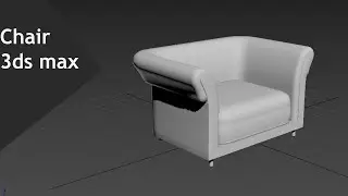 Modeling chair - 3ds max tutorial part - 1