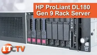 HP ProLiant DL180 Gen9 Rack Server Review - Technical Overview in 4K Video!