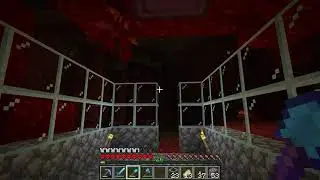 Minecraft Hardcore Survival World - First Base in the Nether - Episode 11