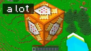 How Much Redstone Fits in This Cube?