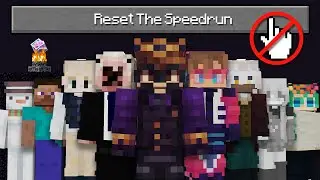 A Minecraft Speedrun Tournament where you can't do this.