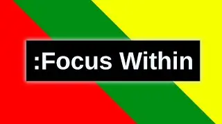 :focus-within in css