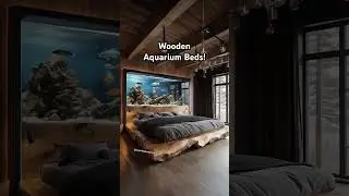 Wood Aquarium Beds