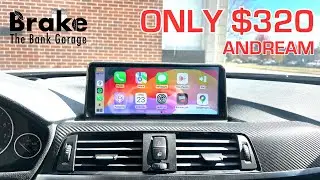 BMW F30 Apple CarPlay Touchscreen | Install & Review (Andream Brand)