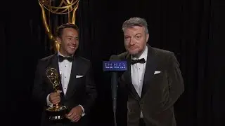 70th Emmy Awards: Thank You Cam - William Bridges and Charlie Brooker