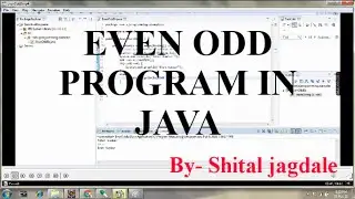 Java Coding Interview Questions | Even ODD Program In Java.#sjprogrammingsolutions