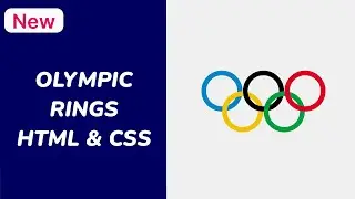 How to Make an Olympic Logo Using HTML & CSS