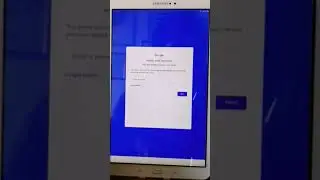 Samsung Galaxy Tab A FRP BYPASS