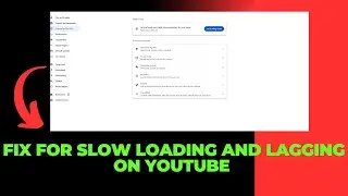 Quick Fix for Slow Loading and Lagging on YouTube in 2024