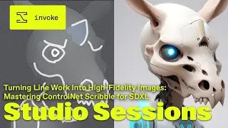 Mastering the new ControlNet Scribble for SDXL: Turning Line Work into High-Fidelity Images