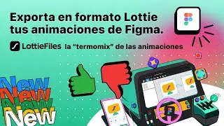 Exporta en formato Lottie tus animaciones de Figma. LottieFiles, la termomix de las animaciones