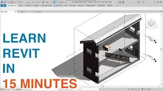 Learn Revit architecture in 15 minutes - Revit tutorial for beginners