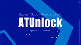 Bypass Hello iOS16 iPhone 8 | ATUnlock