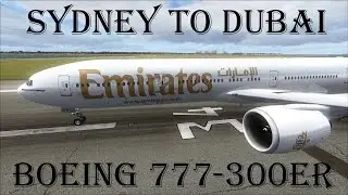FSX | Emirates Sydney (YSSY) to Dubai (OMDB) | 777-300ER