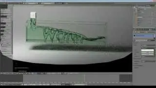 Blender 2.68 Tutorial - Outlining Text in Fluid