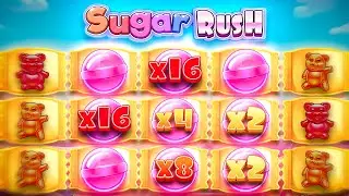 TOP SYMBOL CONNECTION ON SUGAR RUSH!! (Bonus Buys)