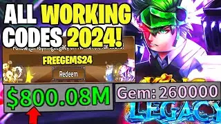 *NEW* ALL WORKING CODES FOR KING LEGACY IN 2024! ROBLOX KING LEGACY CODES