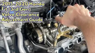 Honda Fit Valve Clearance Adjustment