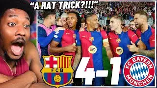 DRUG TEST RAPHINHA IMMEDIATELY!!! 😱 | Barcelona 4-1 Bayern LIVE Reaction