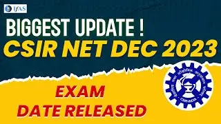 Finally CSIR UGC NET Dec 2023 Exam Date is Released by NTA 