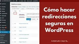 Plugin Redirection: Cómo hacer redirecciones seguras en WordPress