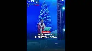 SBY Lantunkan Lagu di Malam Natal