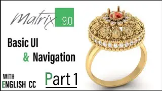 Matrix 9.0 Beginner Tutorial  Part 1 - Basic UI and Navigation - Urdu/Hindi (English Subtitles)